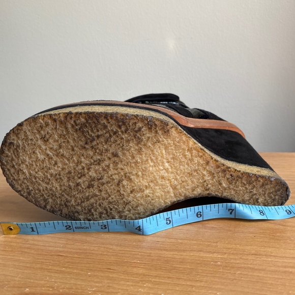 Isabel Marant Black Beckett Sneaker Wedge Heel Size 39 - Picture 15 of 16